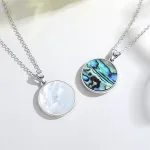 Perlmutt Lebensbaum mit Mutter-Göttin, Halskette | 925 Silber Anhänger brand: Eudora