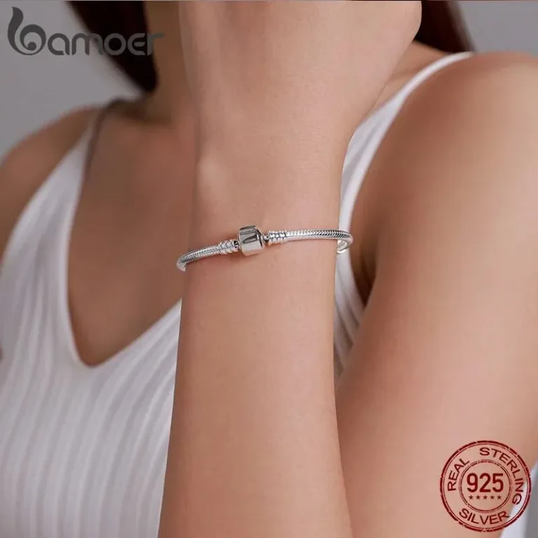 Schlangen-Armband für Beads & Charms (17-22cm) | 925 Armband