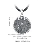 Wicca Mondgöttin, Dreifaltige Große Weiße Göttin, Amulett | 925 Silber Anhänger brand: Eudora